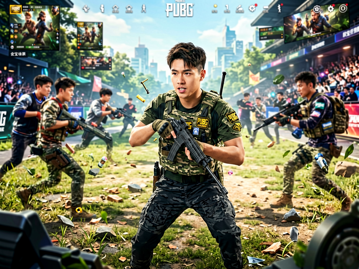 PUBG移动端职业联赛，战术竞技精彩瞬间